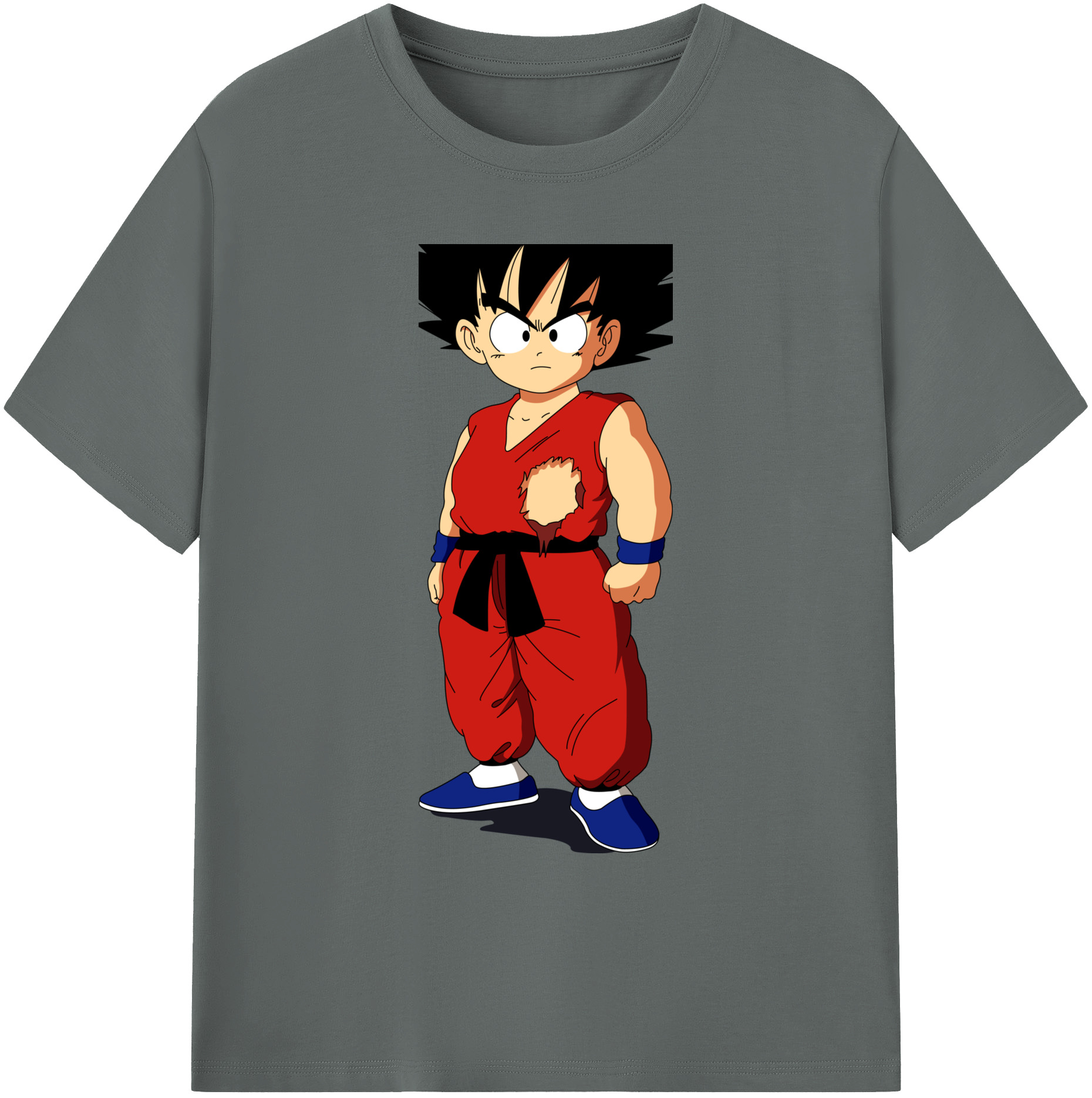 （画像用） ドラゴンボール 孫悟空（そん ごくう）Son Goku カカロット DRAGON BALL Kakarotto 綿100％ メンズ半袖Tシャツ｜肌触りやわらか＆通気性